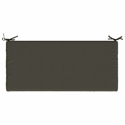 2-Piece Bench Cushions SOEST 2 pcs 100% Polyester Anthracite