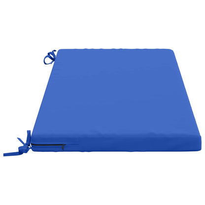 2-Piece Bench Cushions SOEST 2 pcs 100% Polyester Royal Blue