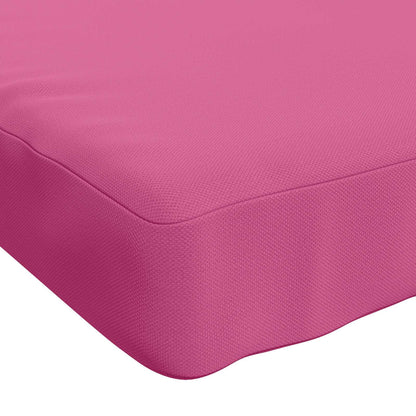 2-Piece Bench Cushions SOEST 2 pcs 100% Polyester Pink