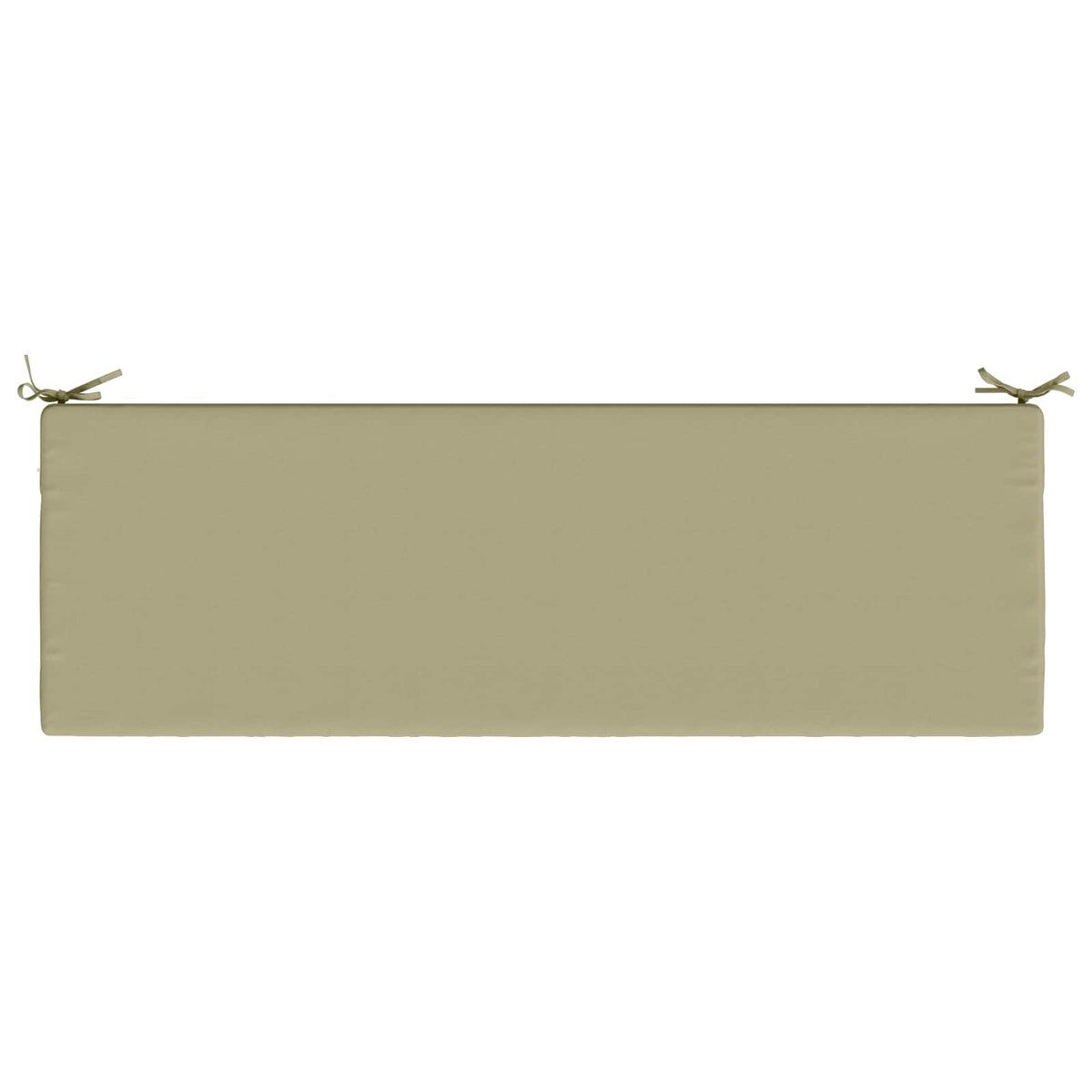 Bench Cushion SOEST 100% Polyester Light Green 140 x 50 x 5 cm