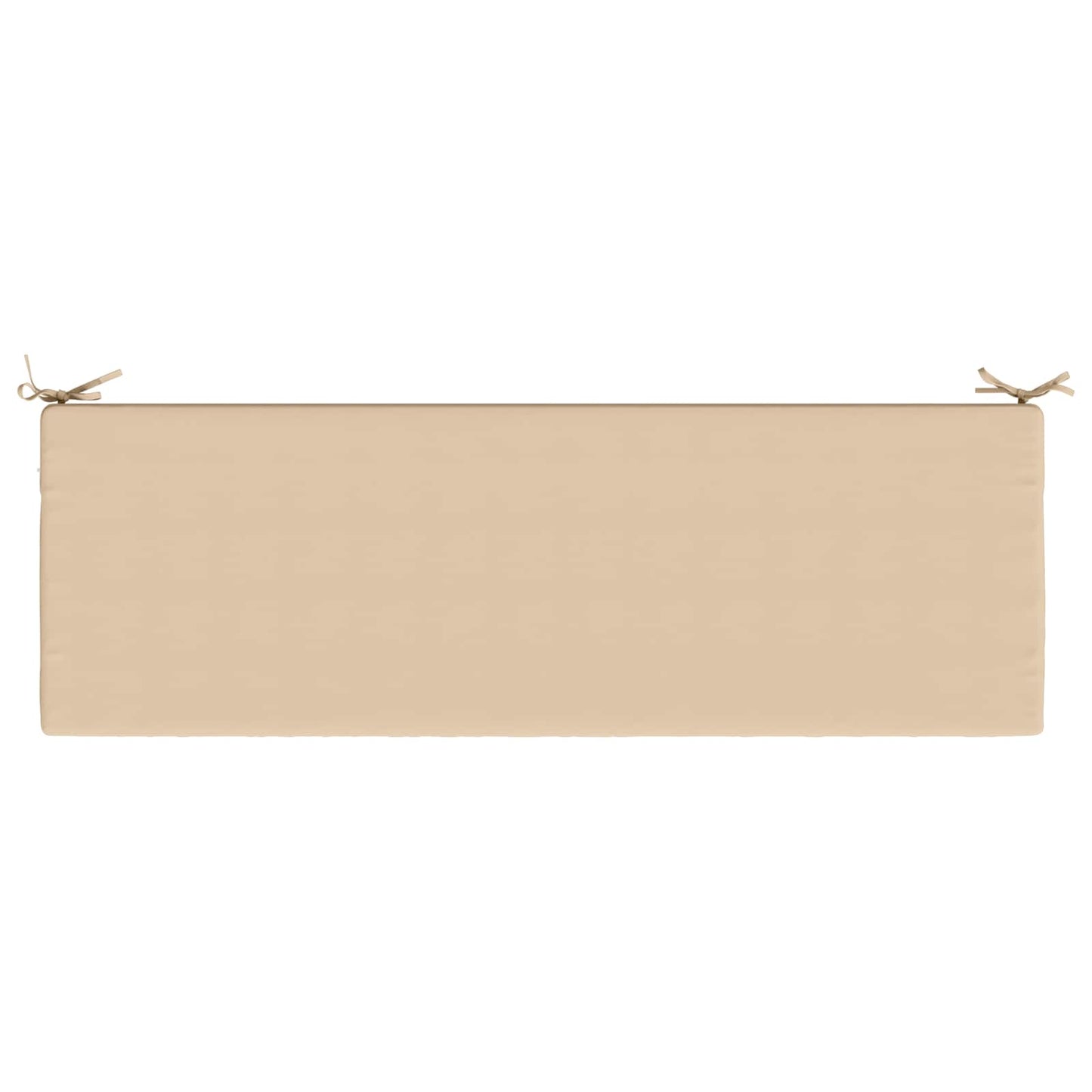Bench Cushion SOEST 100% Polyester Cream 140 x 50 x 5 cm