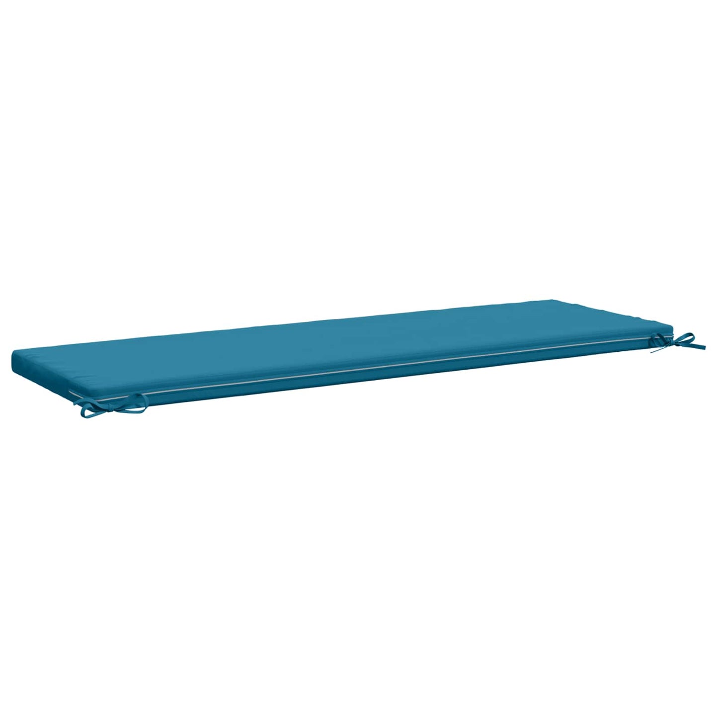 Bench Cushion SOEST 100% Polyester Light Blue 140 x 50 x 5 cm