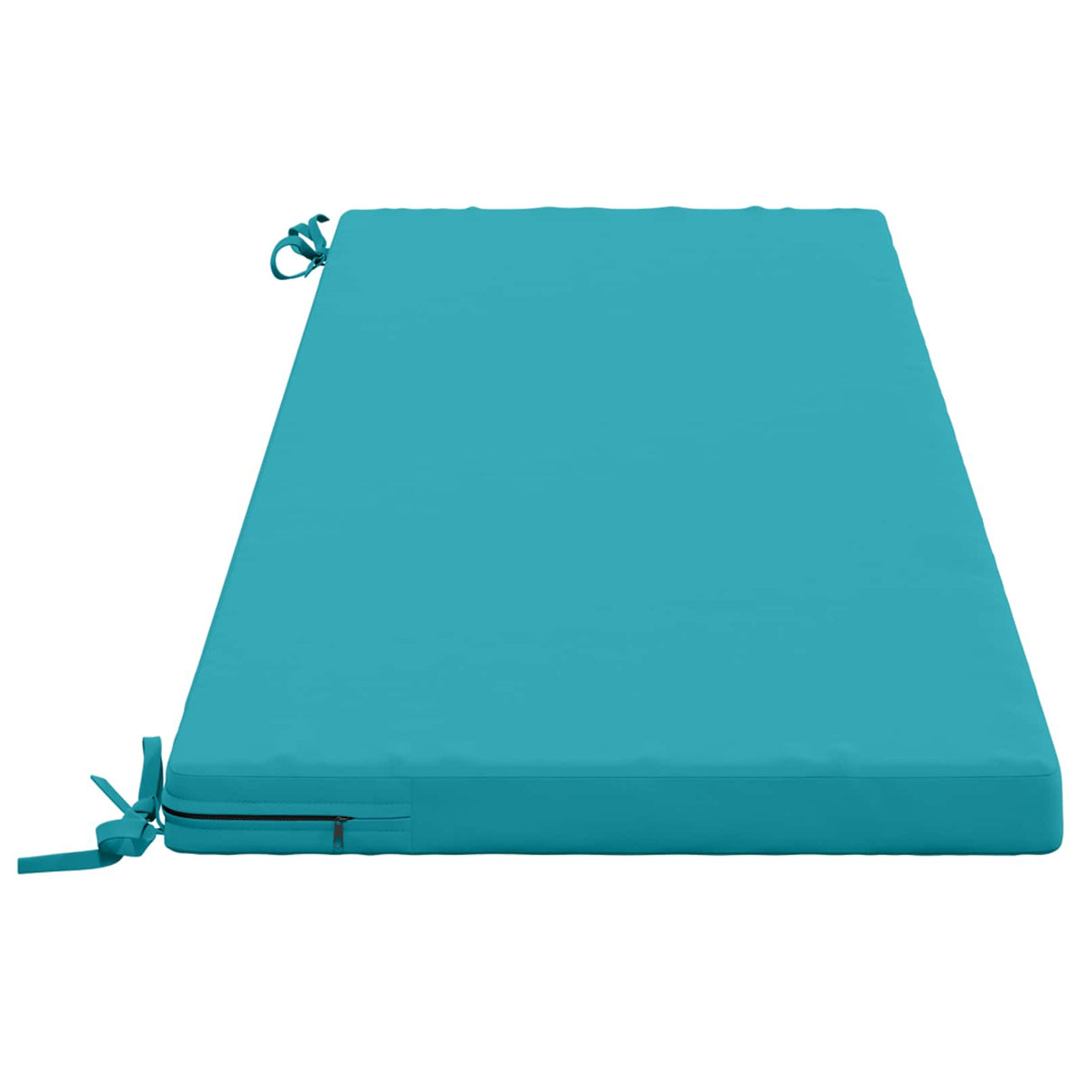 2-Piece Bench Cushions SOEST 2 pcs 100% Polyester Turquoise
