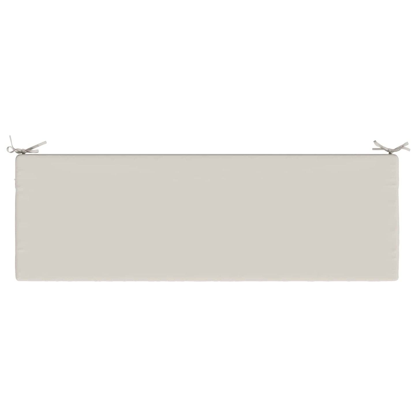 2-Piece Bench Cushions SOEST 2 pcs 100% Polyester White