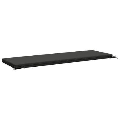 2-Piece Bench Cushions SOEST 2 pcs 100% Polyester Anthracite
