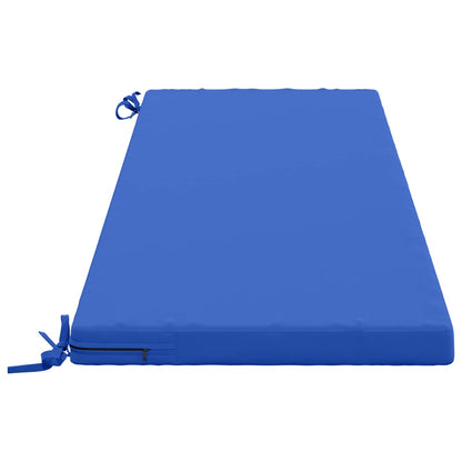 2-Piece Bench Cushions SOEST 2 pcs 100% Polyester Royal Blue