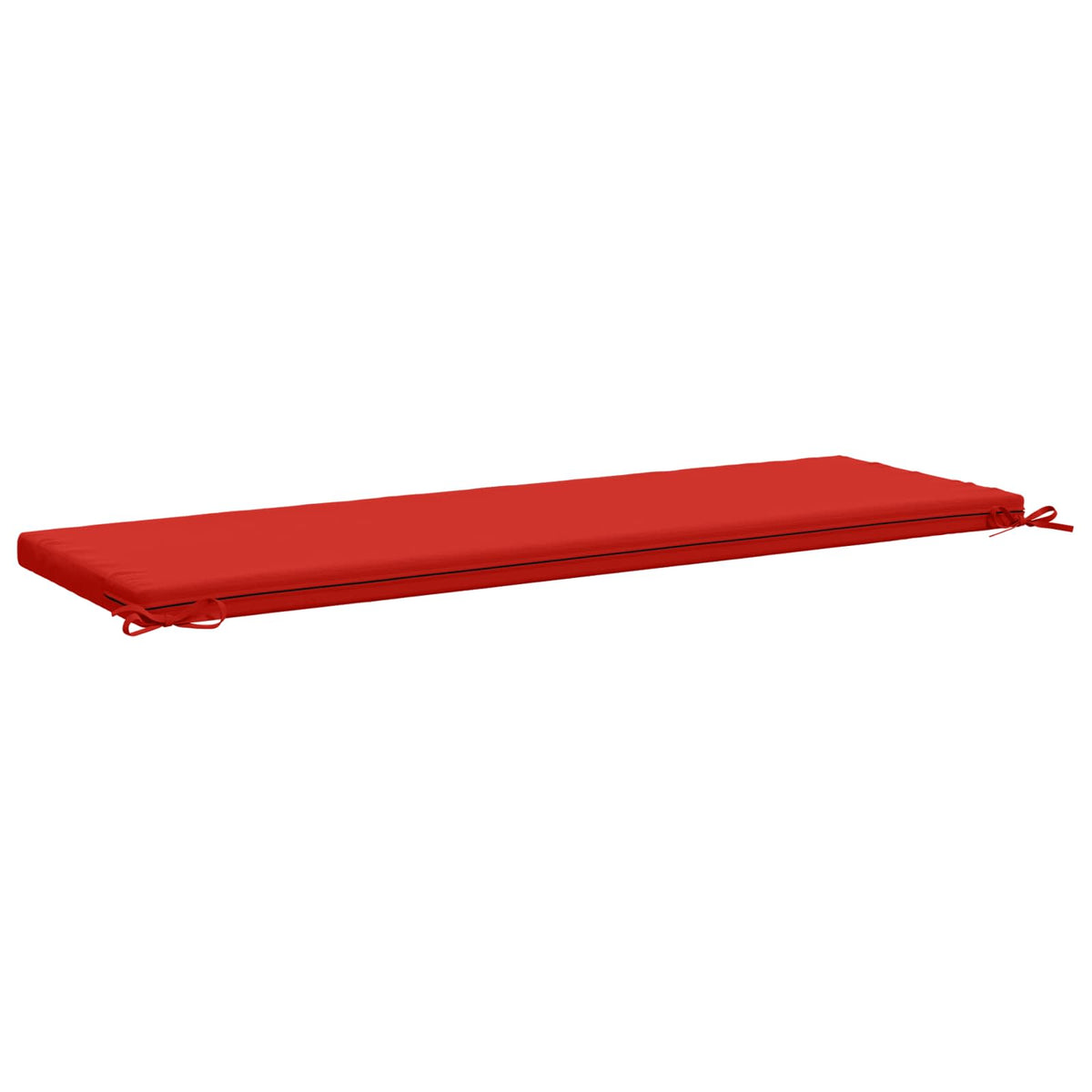 Bench Cushion SOEST 100% Polyester Red 150 x 50 x 5 cm