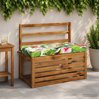 2-Piece Bench Cushions SOEST 2 pcs 100% Polyester Multicolour