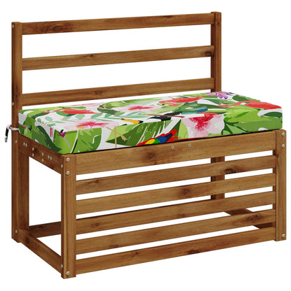 2-Piece Bench Cushions SOEST 2 pcs 100% Polyester Multicolour