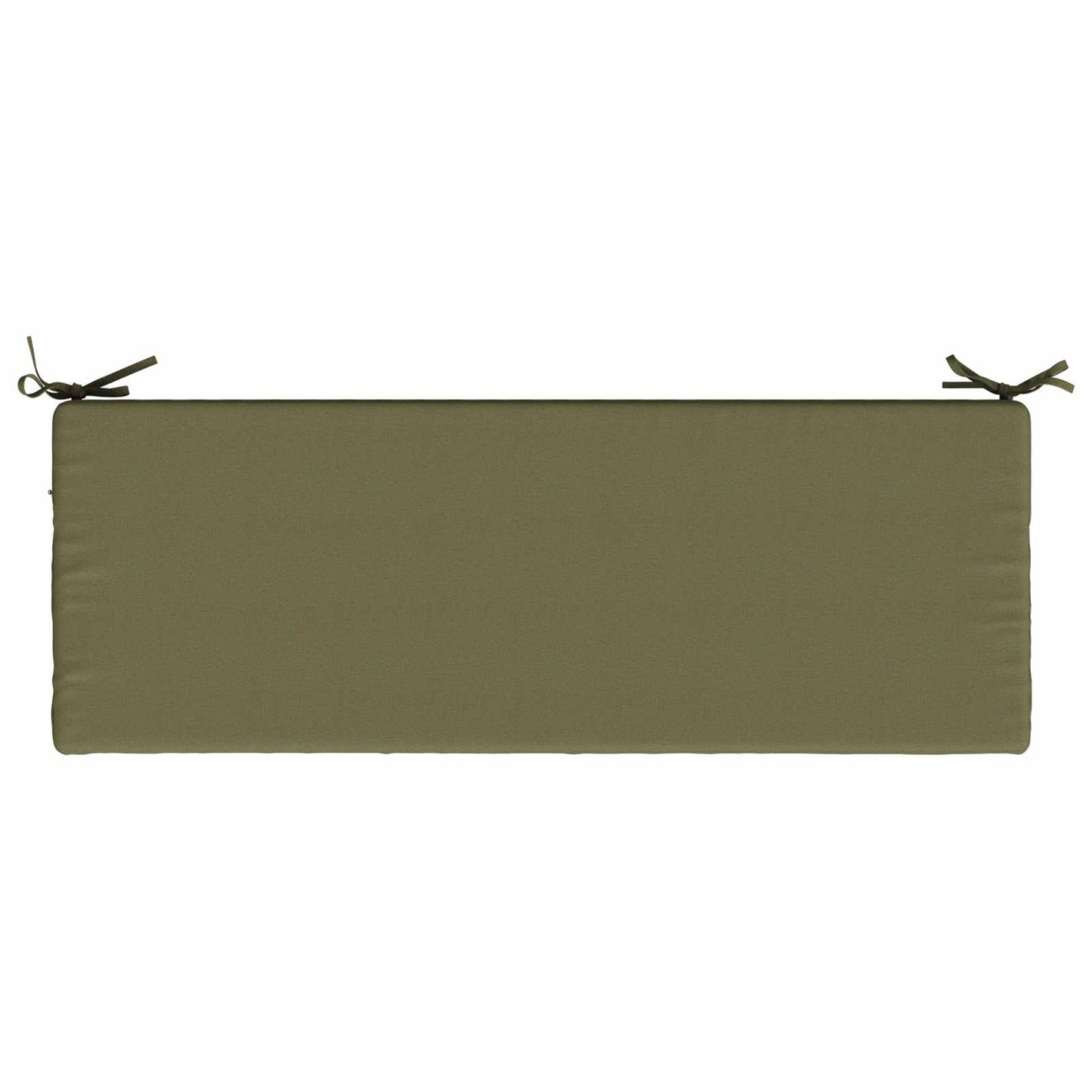 2-Piece Bench Cushions SOEST 2 pcs 100% Polyester Olive Green