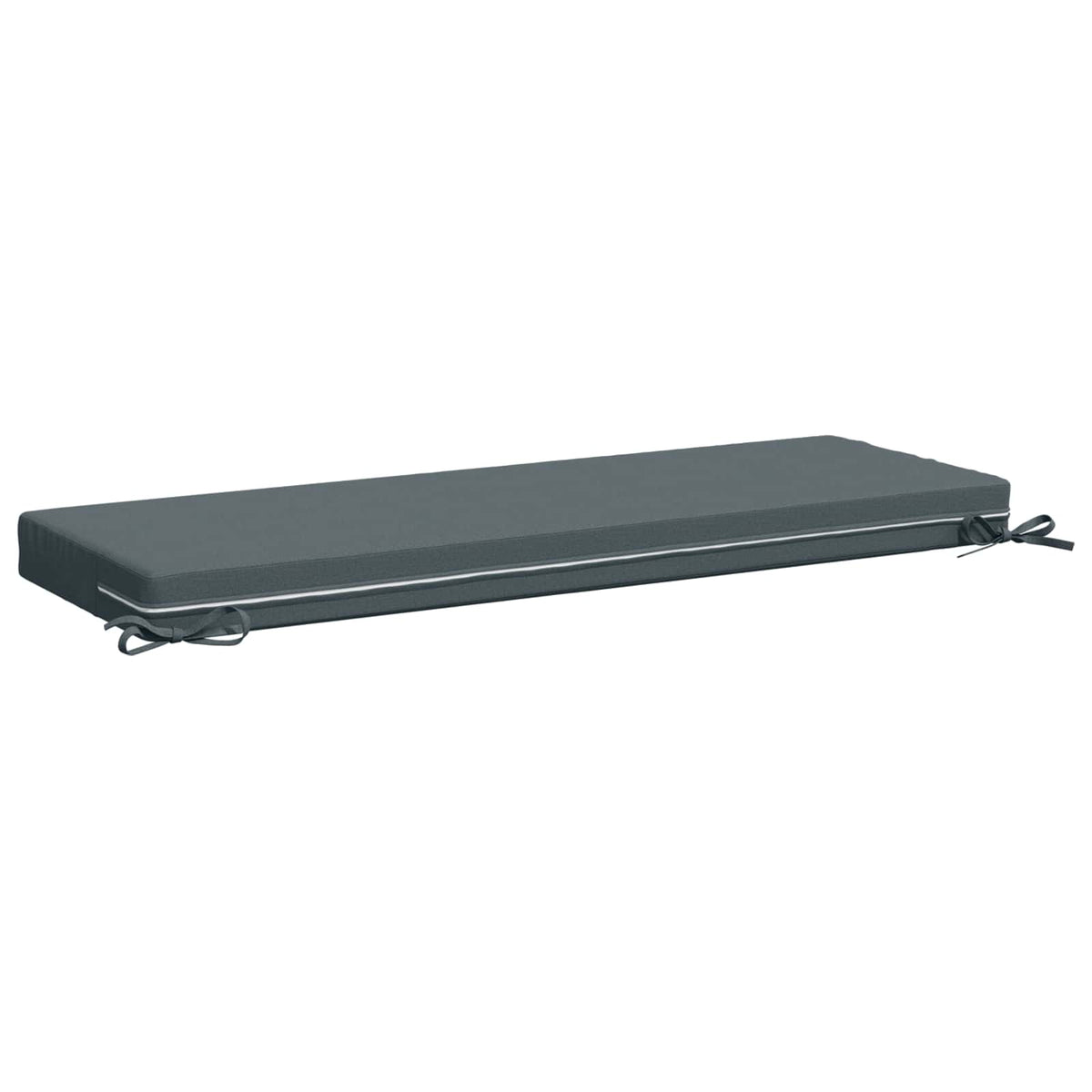 2-Piece Bench Cushions SOEST 2 pcs 100% Polyester Blue