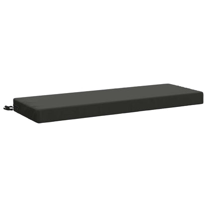 2-Piece Bench Cushions SOEST 2 pcs 100% Polyester Anthracite