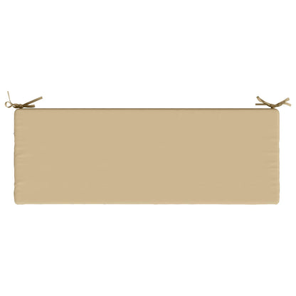 2-Piece Bench Cushions SOEST 2 pcs 100% Polyester Beige
