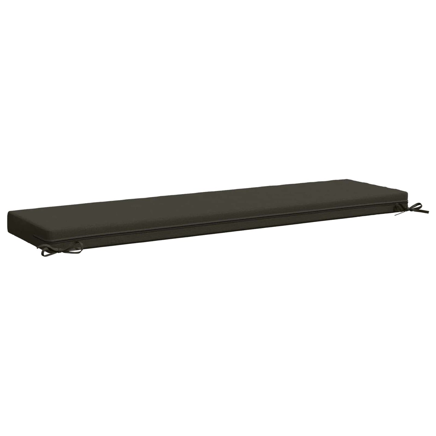 2-Piece Bench Cushions SOEST 2 pcs 100% Polyester Anthracite