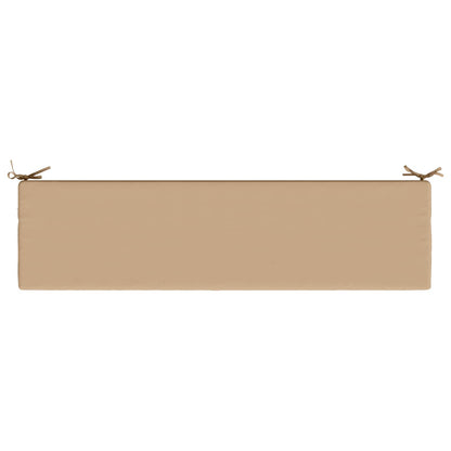 Bench Cushions SOEST 2 pcs 100% Polyester Sand 150 x 40 x 8 cm