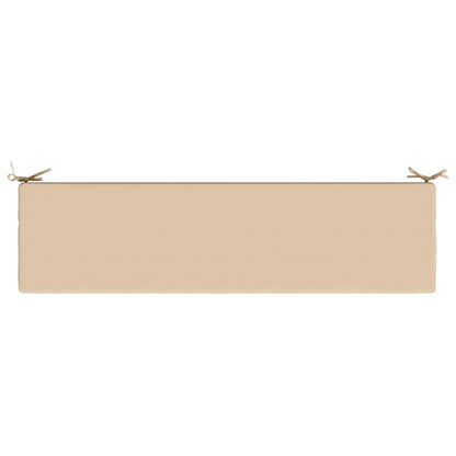 Bench Cushion SOEST 100% Polyester Cream 150 x 40 x 8 cm