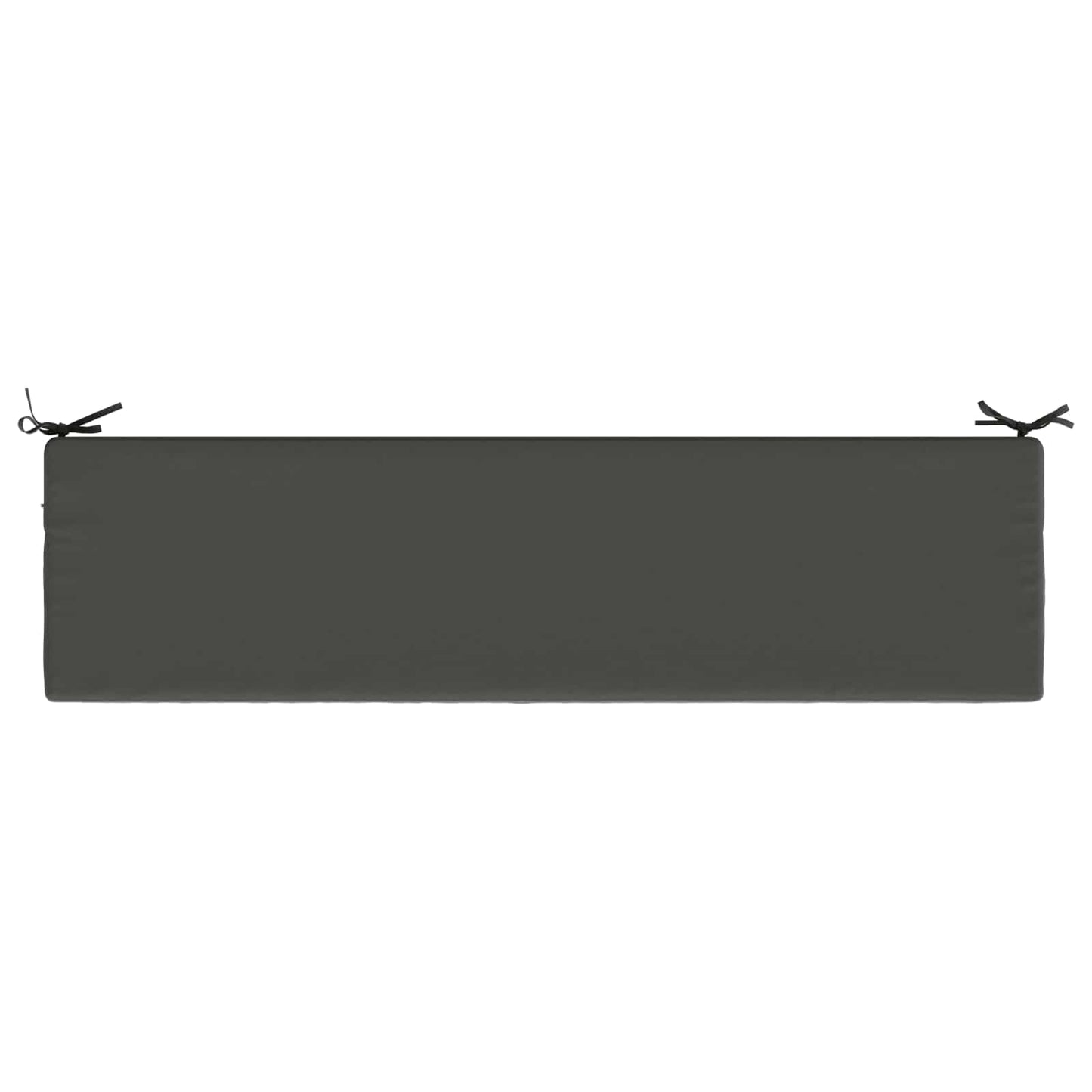 Bench Cushion SOEST 100% Polyester Anthracite 150 x 40 x 8 cm