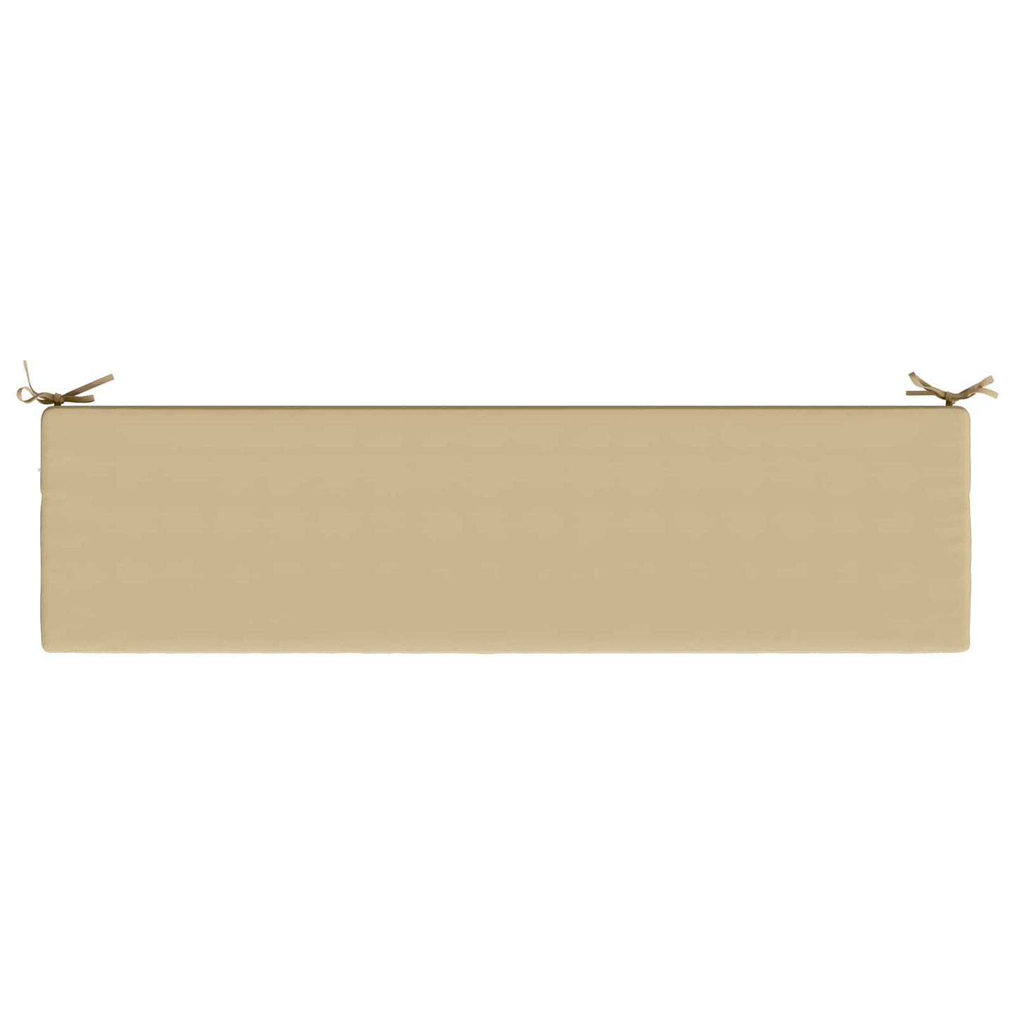 Bench Cushion SOEST 100% Polyester Beige 150 x 40 x 8 cm