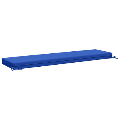 Bench Cushion SOEST 100% Polyester Royal Blue 150 x 40 x 8 cm