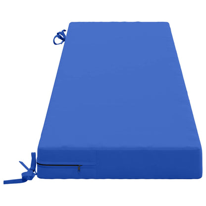 Bench Cushions SOEST 2 pcs 100% Polyester Royal Blue