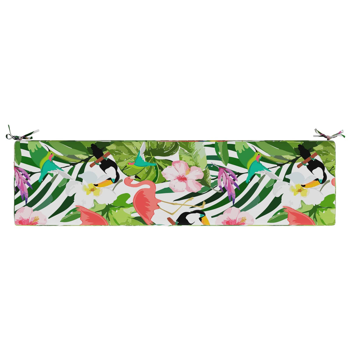 Bench Cushions SOEST 2 pcs 100% Polyester Multicolour