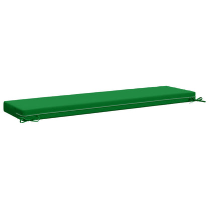 Bench Cushion SOEST 100% Polyester Green 150 x 40 x 8 cm