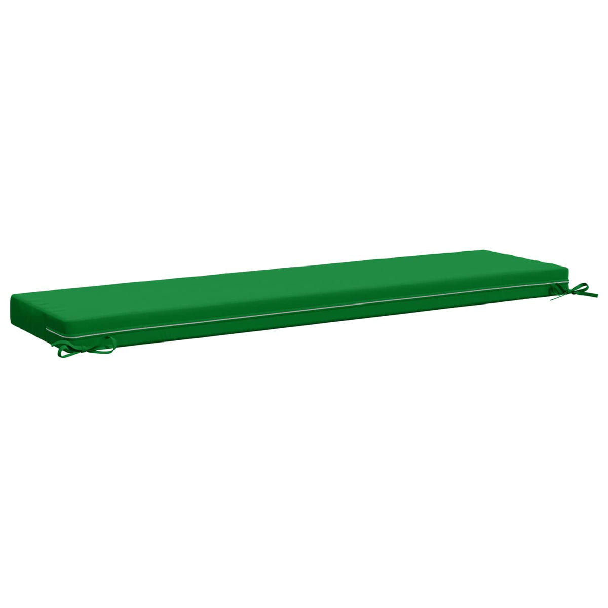 Bench Cushions SOEST 2 pcs 100% Polyester Green 150 x 40 x 8 cm
