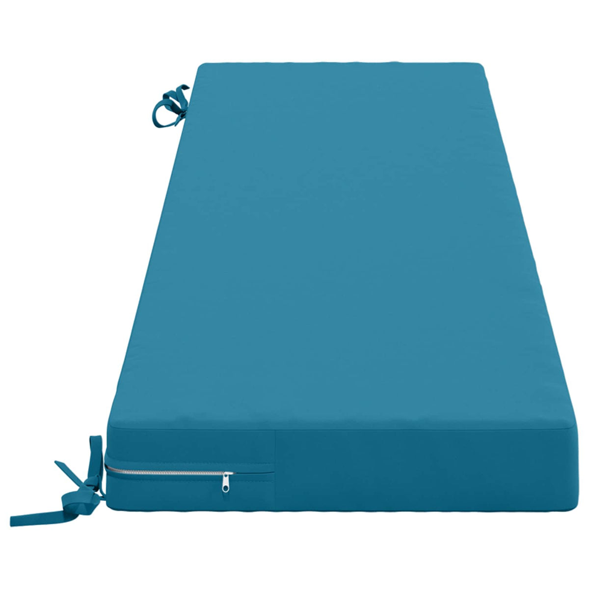 Bench Cushion SOEST 100% Polyester Light Blue 150 x 40 x 8 cm