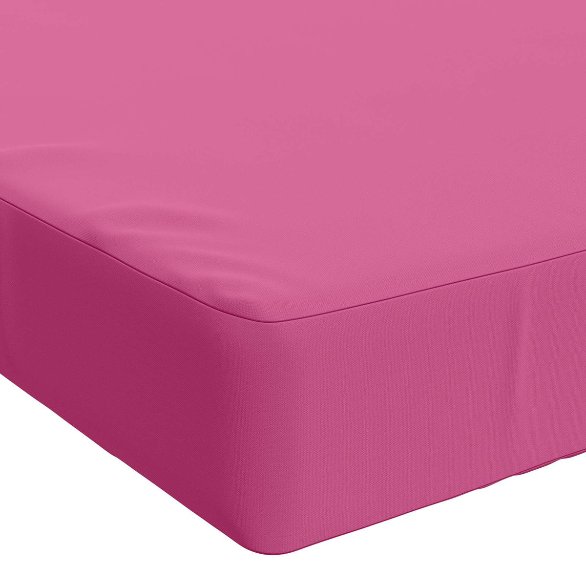Bench Cushion SOEST 100% Polyester Pink 150 x 40 x 8 cm