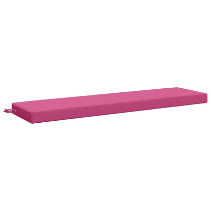 Bench Cushions SOEST 2 pcs 100% Polyester Pink 150 x 40 x 8 cm