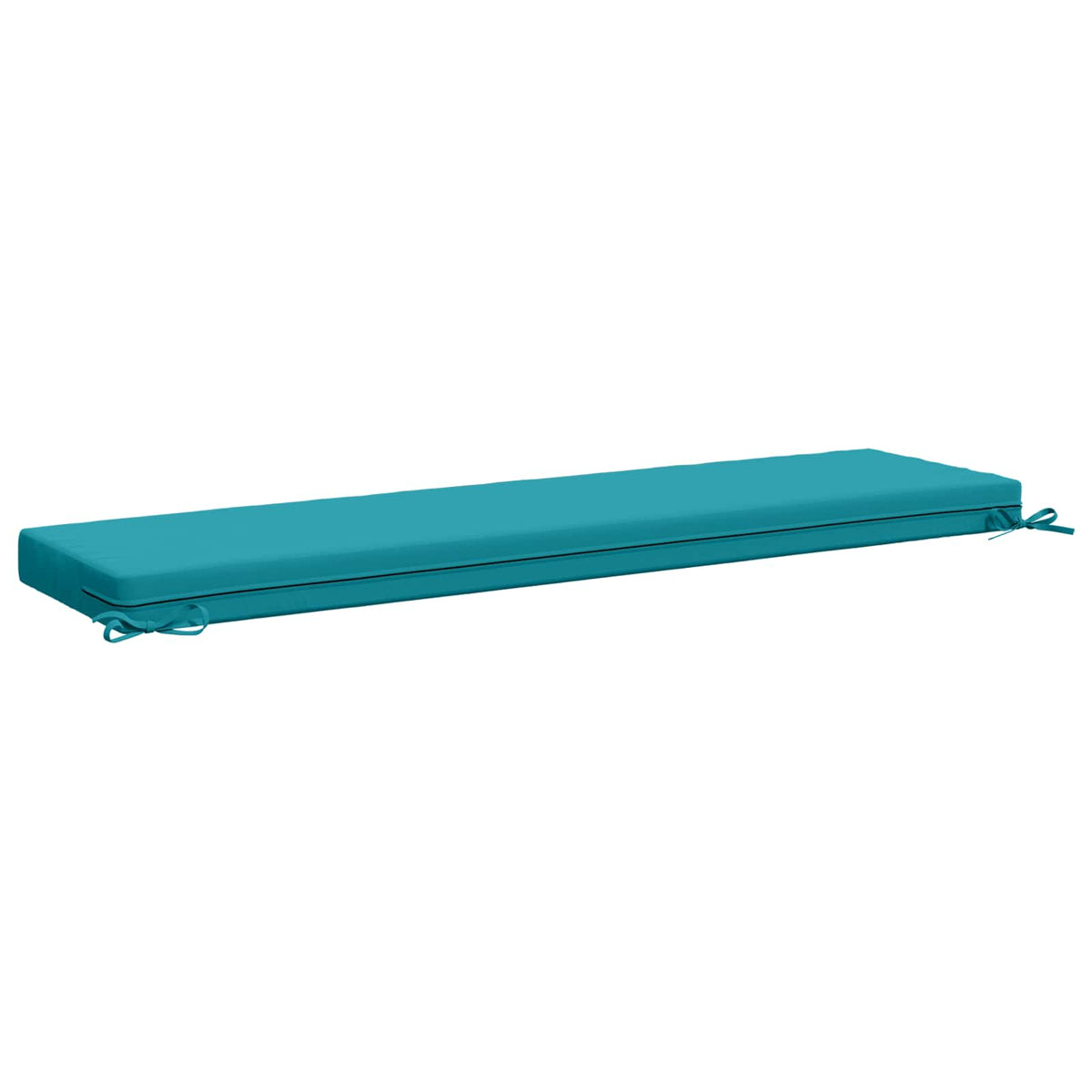 Bench Cushion SOEST 100% Polyester Turquoise 150 x 40 x 8 cm