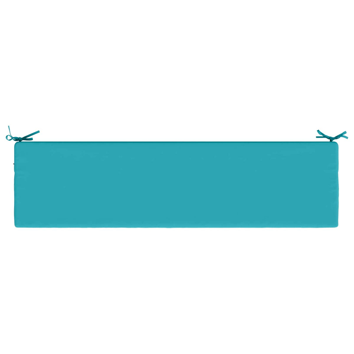 Bench Cushion SOEST 100% Polyester Turquoise 150 x 40 x 8 cm