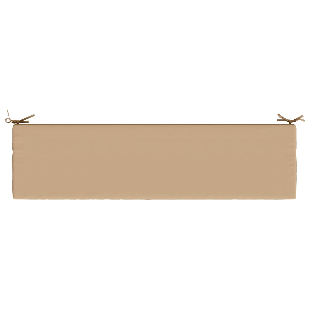 Bench Cushion SOEST 100% Polyester Sand 160 x 40 x 8 cm