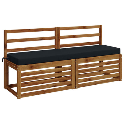 Bench Cushion SOEST 100% Polyester Dark Blue 160 x 40 x 8 cm
