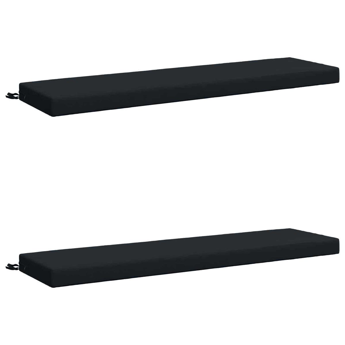 Bench Cushions SOEST 2 pcs 100% Polyester Dark Blue