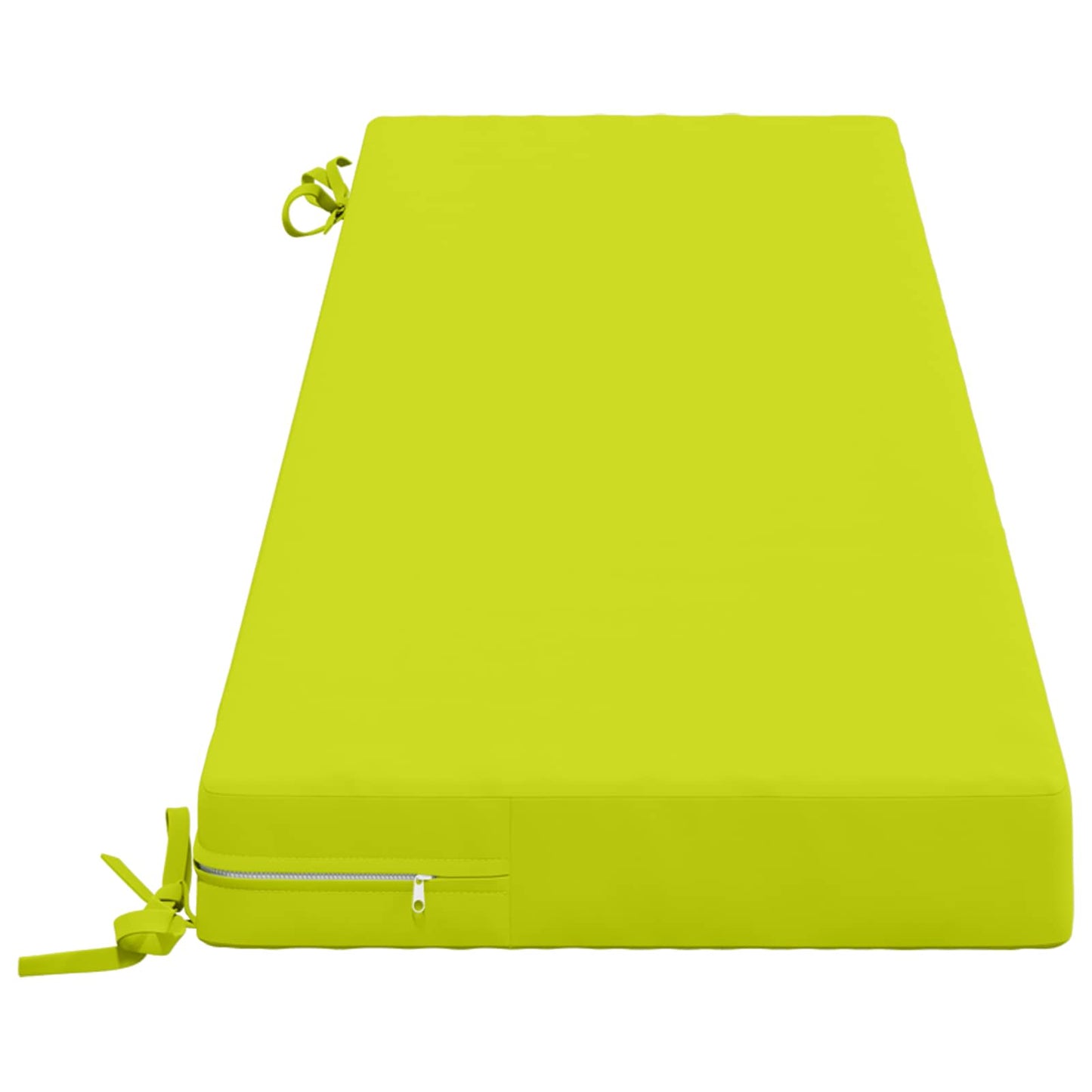 Bench Cushion SOEST 100% Polyester Bright Green 160 x 40 x 8 cm