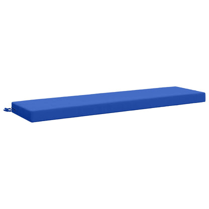 2-Piece Bench Cushions SOEST 2 pcs 100% Polyester Royal Blue
