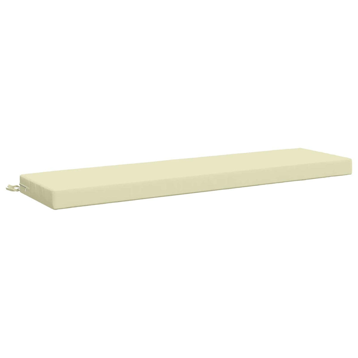 Bench Cushions SOEST 2 pcs 100% Polyester Cream 160 x 40 x 8 cm