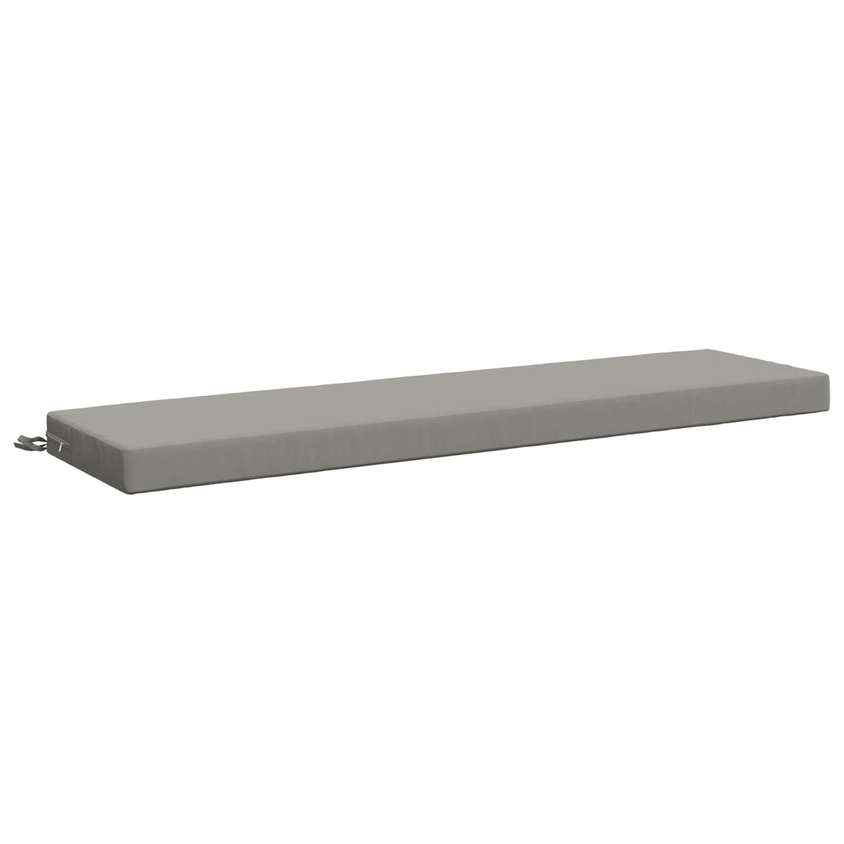 Bench Cushions SOEST 2 pcs 100% Polyester Grey 160 x 40 x 8 cm