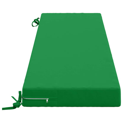 Bench Cushion SOEST 100% Polyester Green 160 x 40 x 8 cm