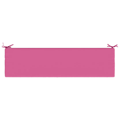 Bench Cushion SOEST 100% Polyester Pink 160 x 40 x 8 cm