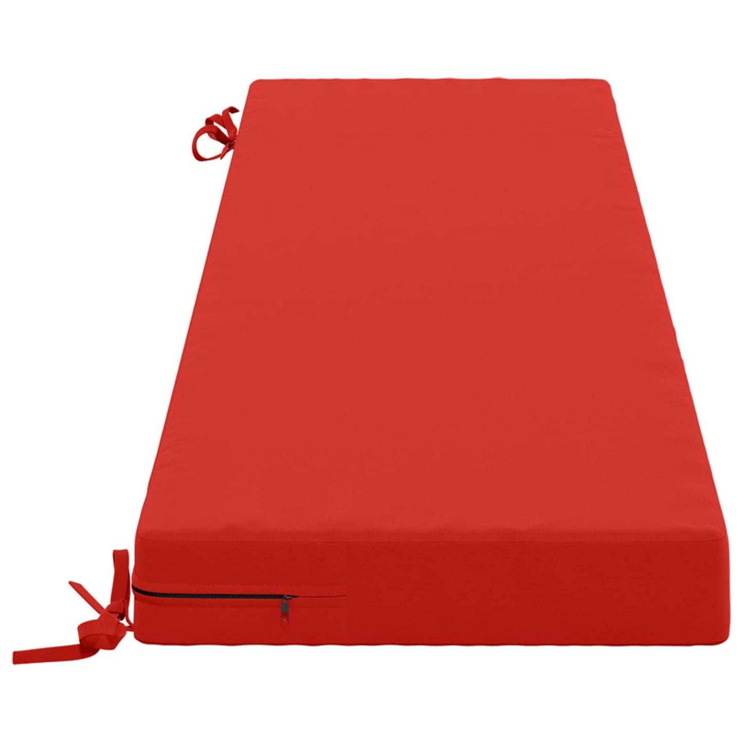 Bench Cushion SOEST 100% Polyester Red 160 x 40 x 8 cm