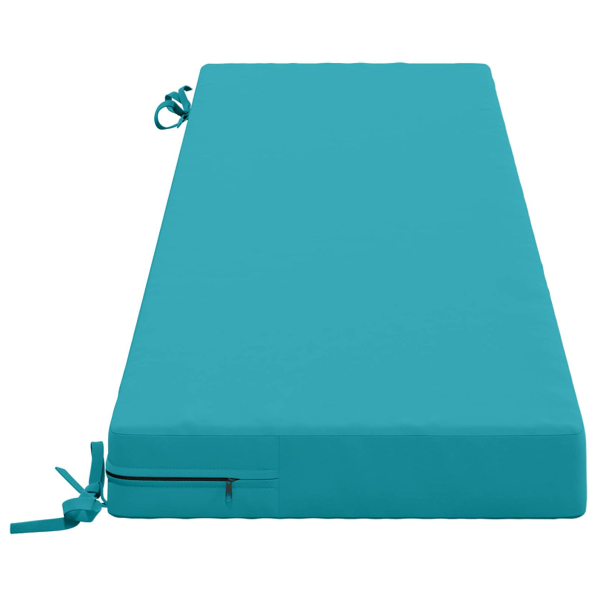 Bench Cushions SOEST 2 pcs 100% Polyester Turquoise