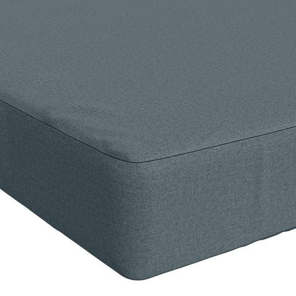 Bench Cushion SOEST 100% Polyester Blue 170 x 40 x 8 cm