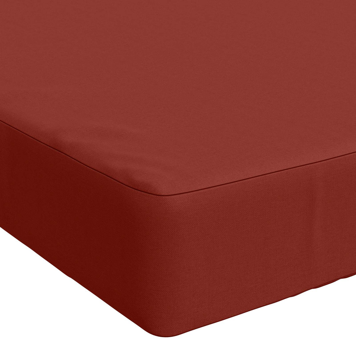 Bench Cushion SOEST 100% Polyester Red 170 x 40 x 8 cm