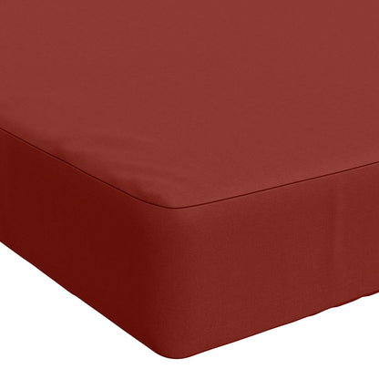 Bench Cushion SOEST 100% Polyester Red 170 x 40 x 8 cm