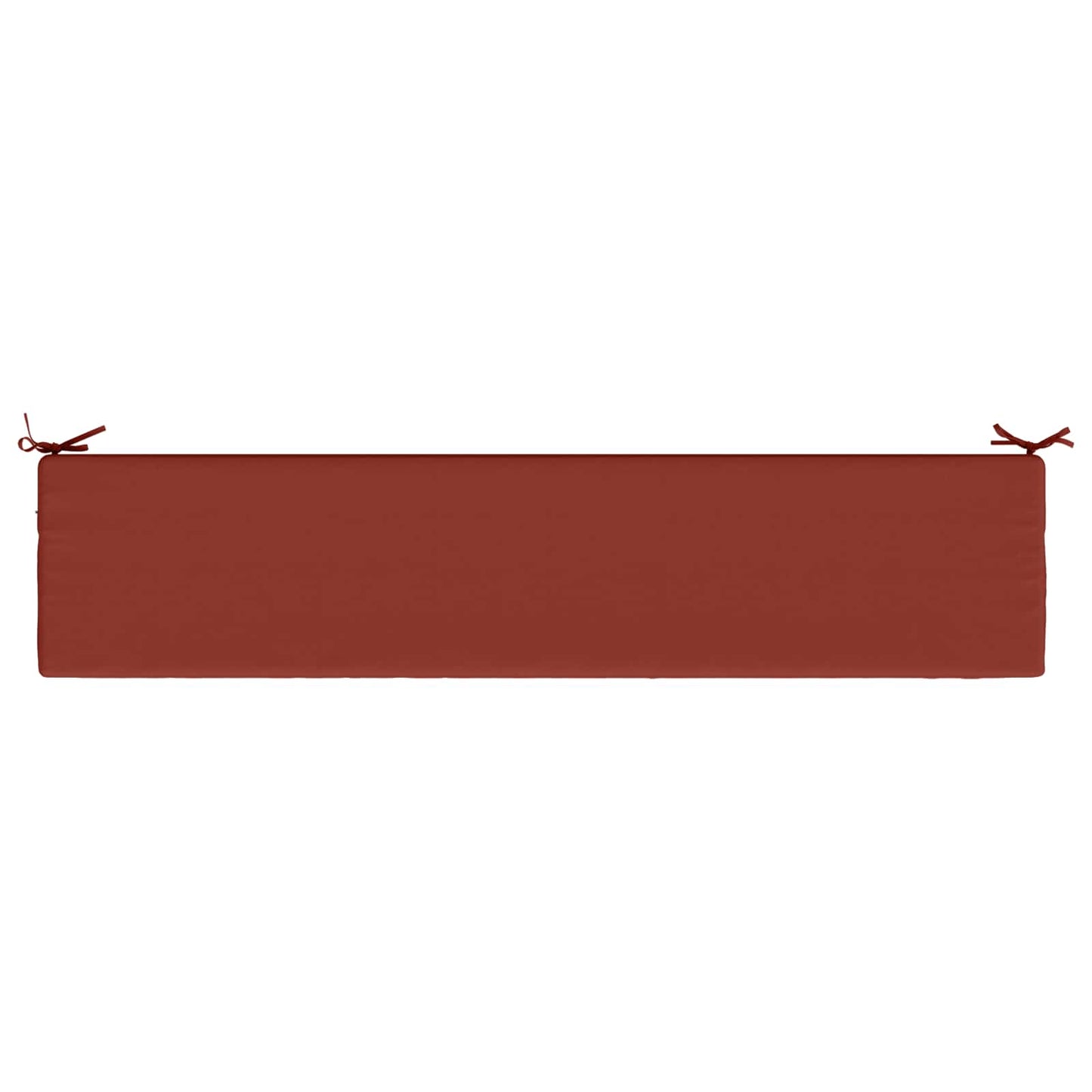 2-Piece Bench Cushions SOEST 2 pcs 100% Polyester Red