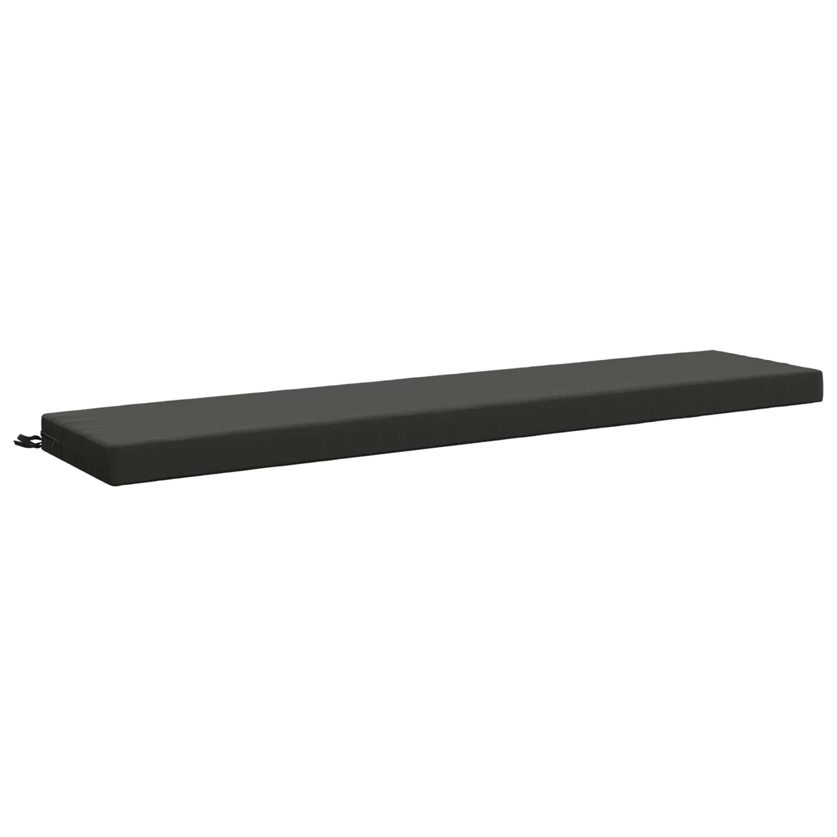 Bench Cushion SOEST 100% Polyester Anthracite 170 x 40 x 8 cm
