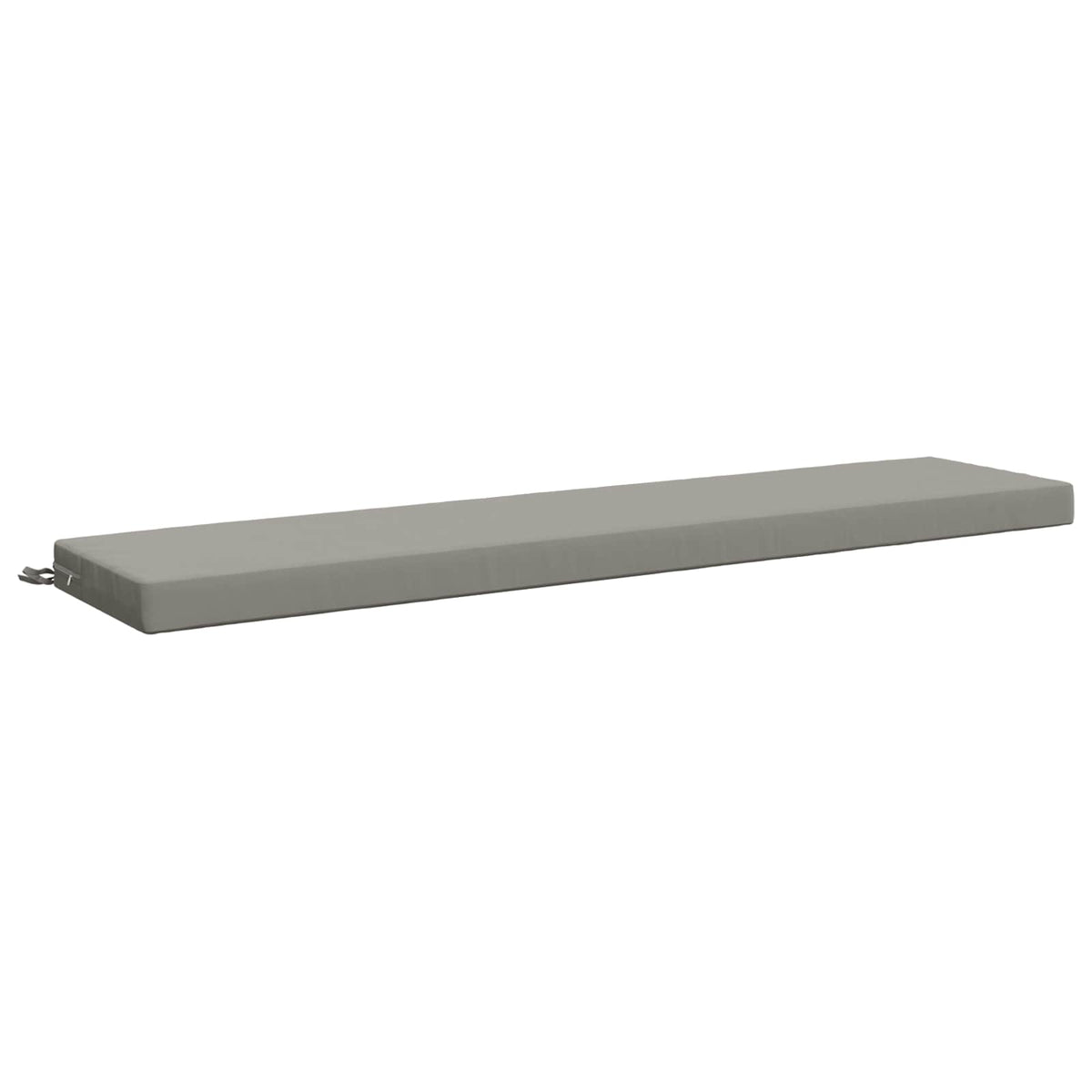 Bench Cushion SOEST 100% Polyester Grey 170 x 40 x 8 cm