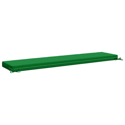 Bench Cushion SOEST 100% Polyester Green 170 x 40 x 8 cm